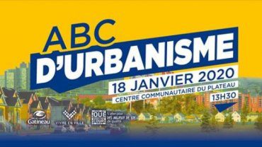 Samedi 18 janvier: L’ABC de l’urbanisme